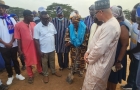 Ashaiman thanks Bawumia as work begins on its first astroturf  